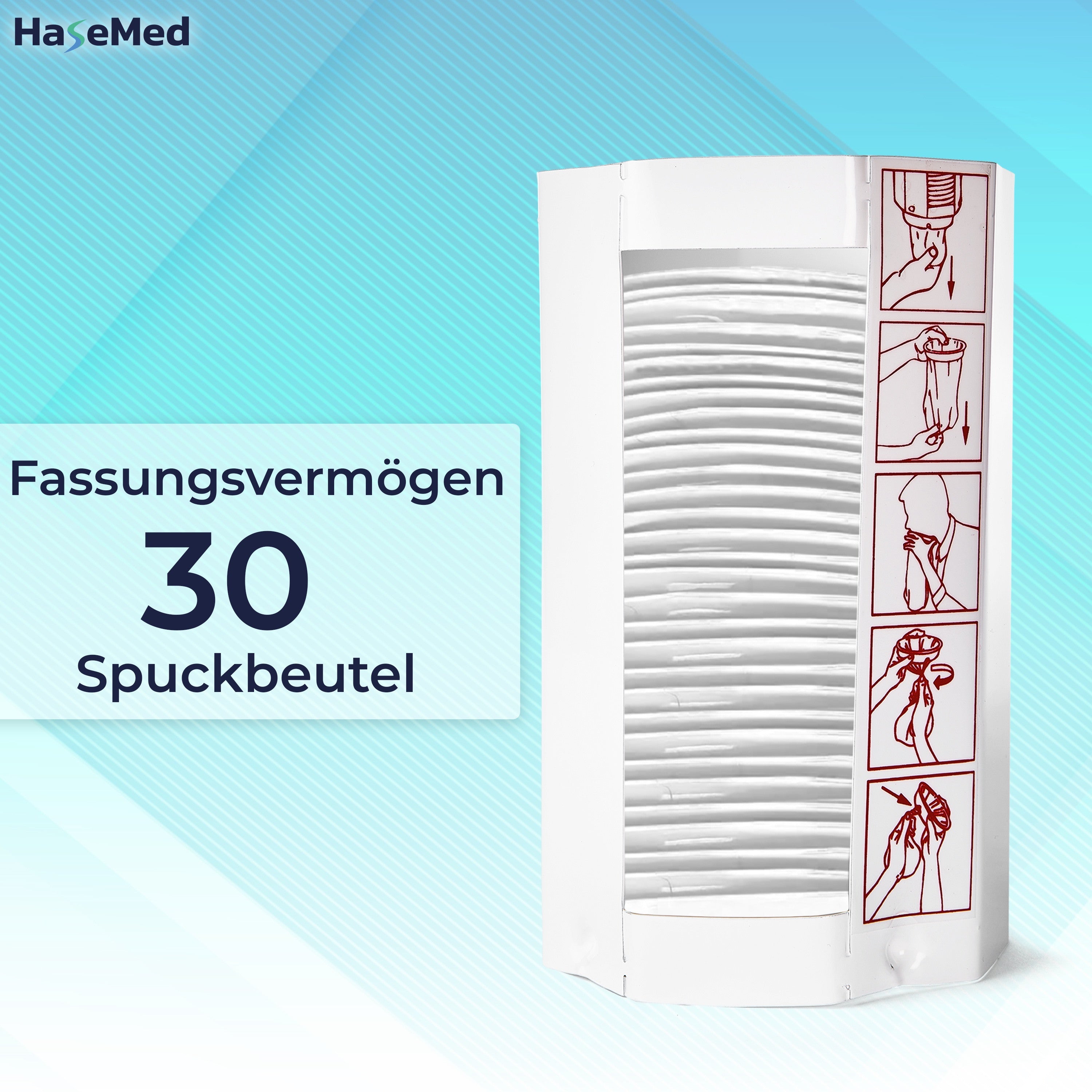 Wandspender für Spuckbeutel Größe M