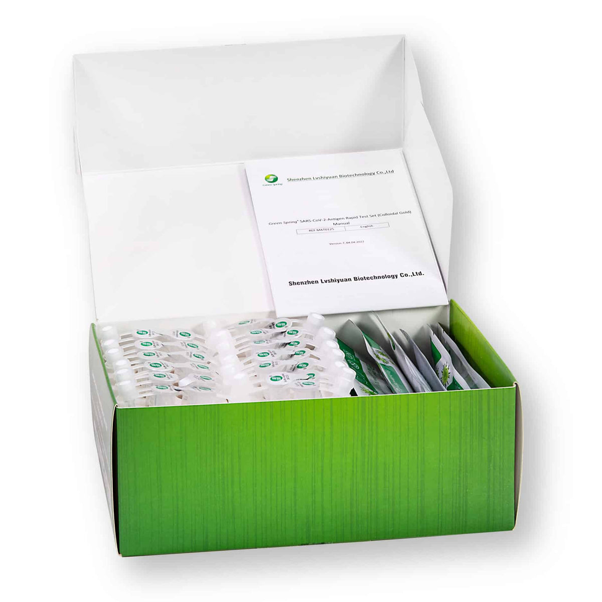 Green Spring 4in1 SARS-CoV-2 Antigen Rapid Test 25 Pieces