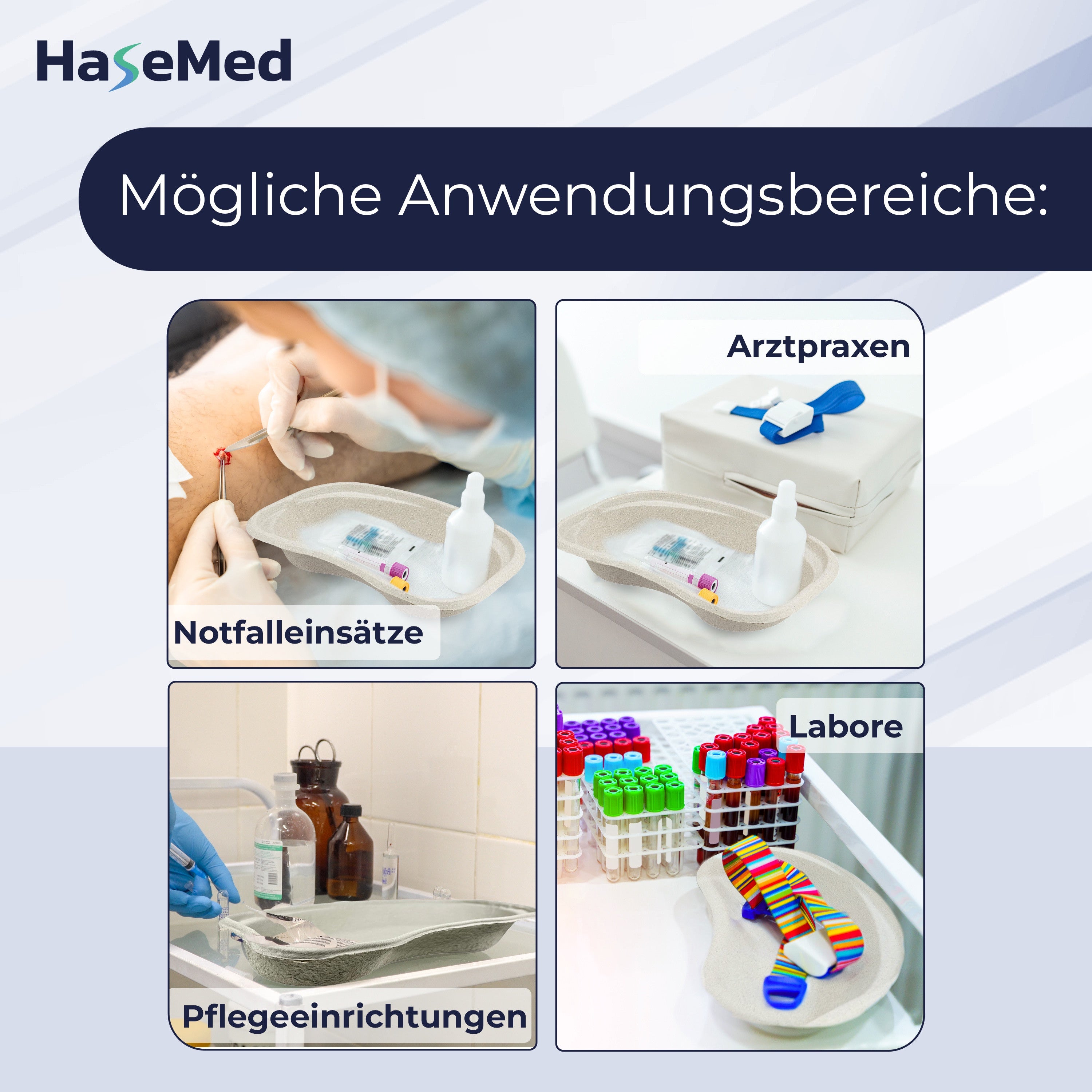 HaseMed Nierenschalen aus Pappe