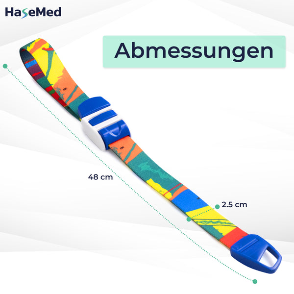 HaseMed Stauschlauch, farbig