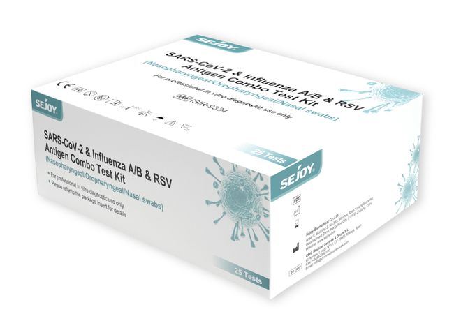aufbewahrung corona test Sejoy Corona Influenza RSV Kombi Test 25er