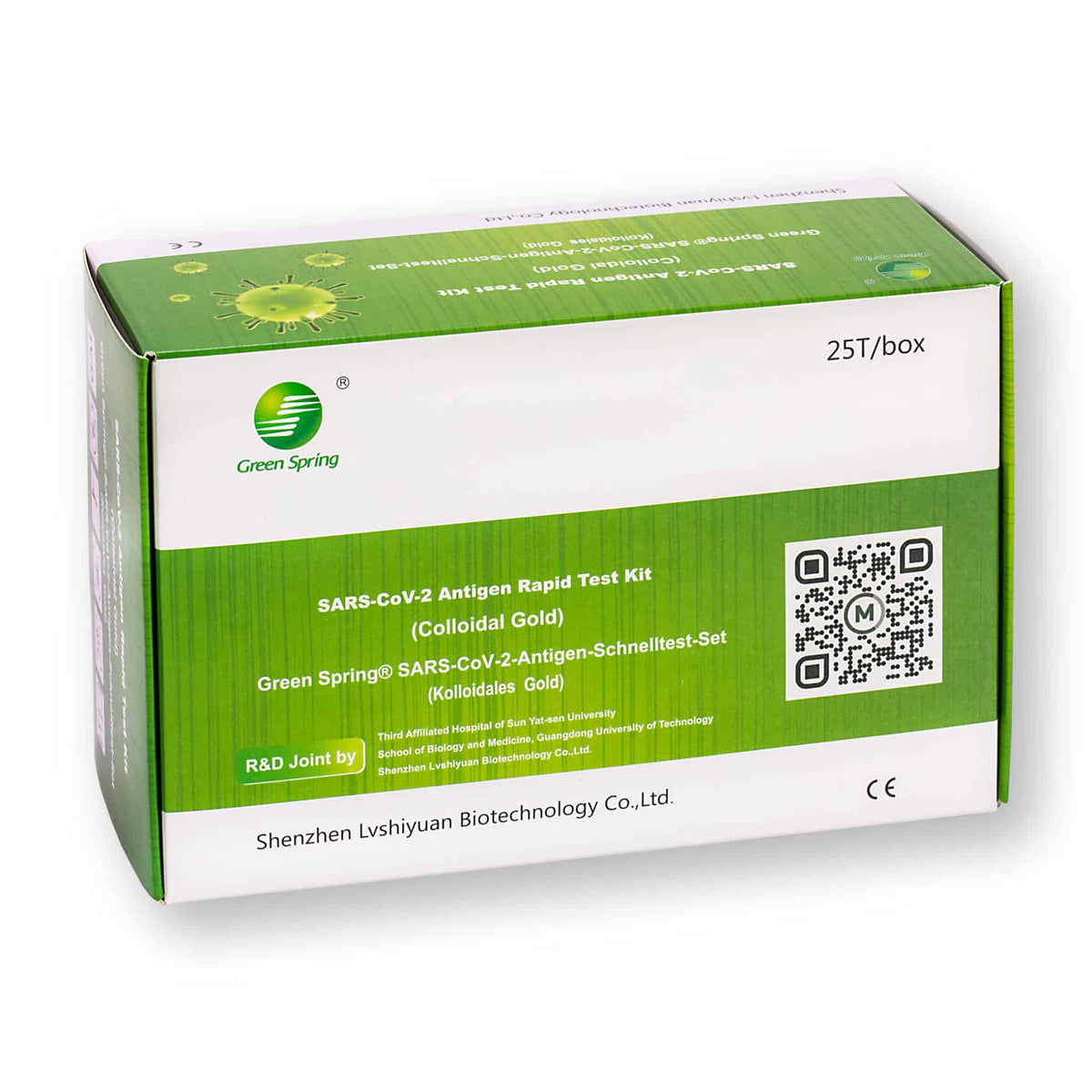 Green Spring 4in1 SARS-CoV-2 Antigen Rapid Test 25 Pieces