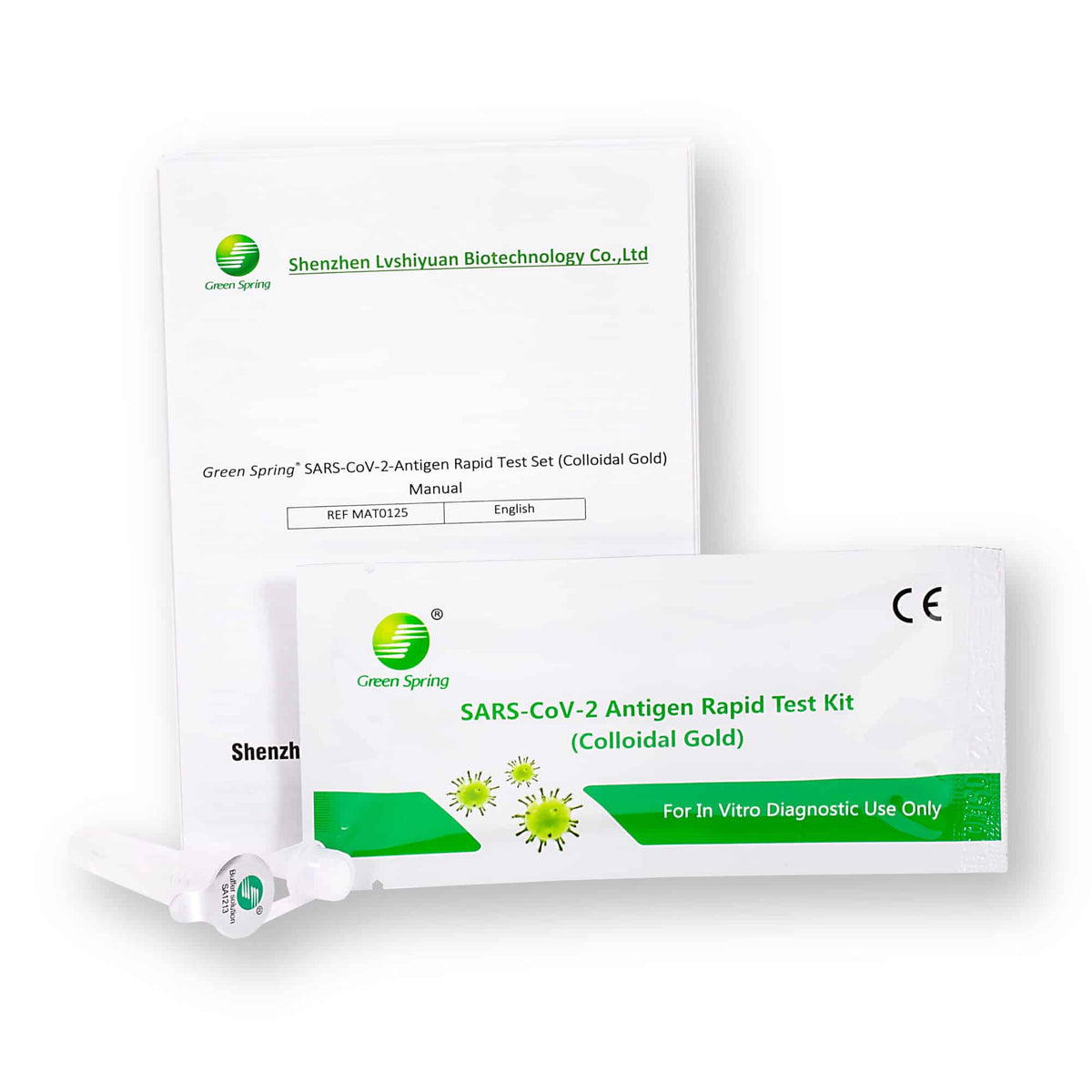 Green Spring 4in1 SARS-CoV-2 Antigen Rapid Test 25 Pieces