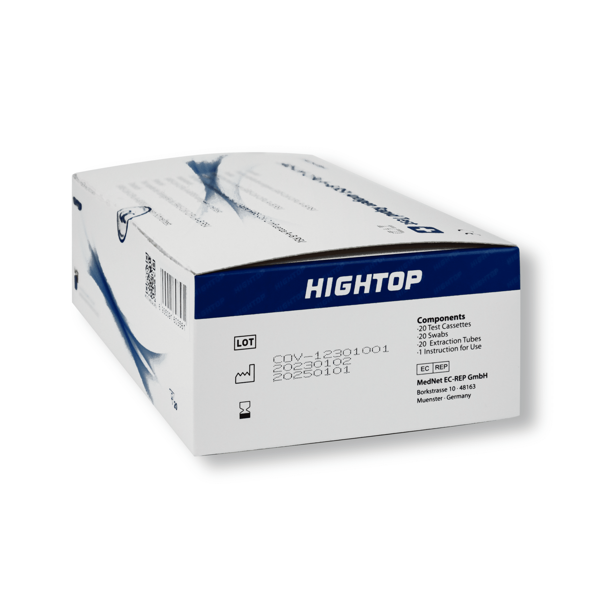 HighTop RSV & Influenza A/B + Corona Combo Rapid Test 4in1