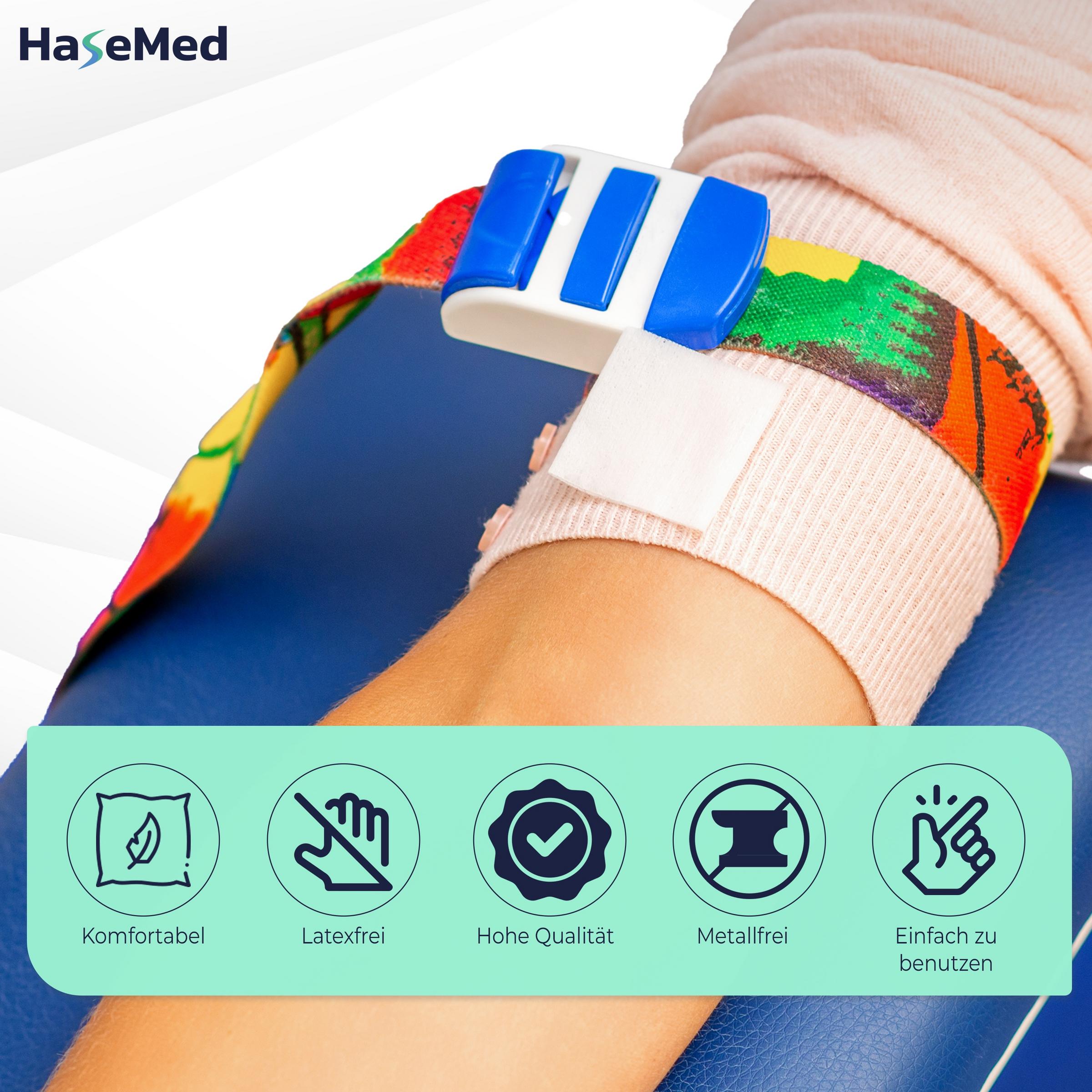 HaseMed Stauschlauch, Farbig