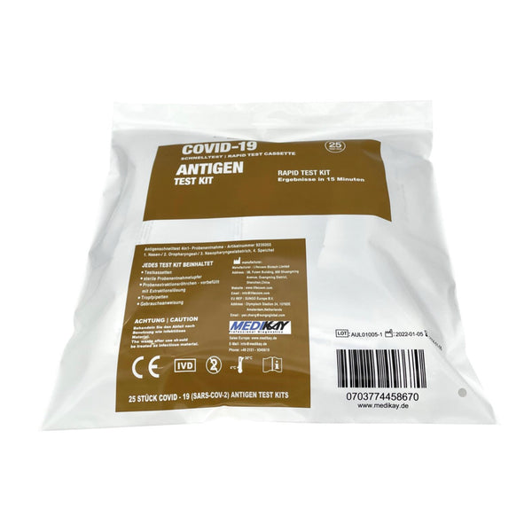 LIFECOSM Covid-19 Schnelltest Antigen Test Kit 4in1 Profitest (Naso- &amp; Oropharyngeal, Nasal &amp; Lolli), MHD 26.09