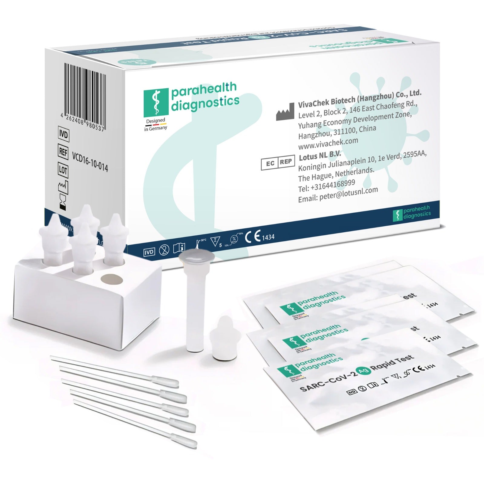 parahealth Corona Schnelltest kaufen – COVID-19 Selbsttest 5er