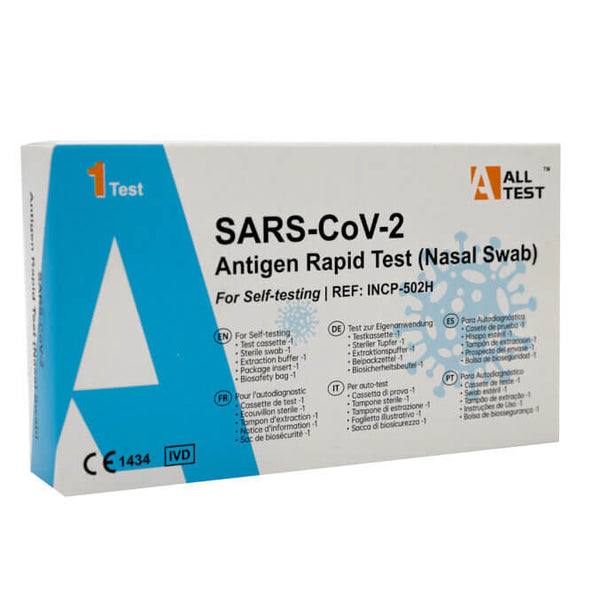AllTest Corona Antigen-Schnelltest (Nasenabstrich, zur Eigenanwendung)