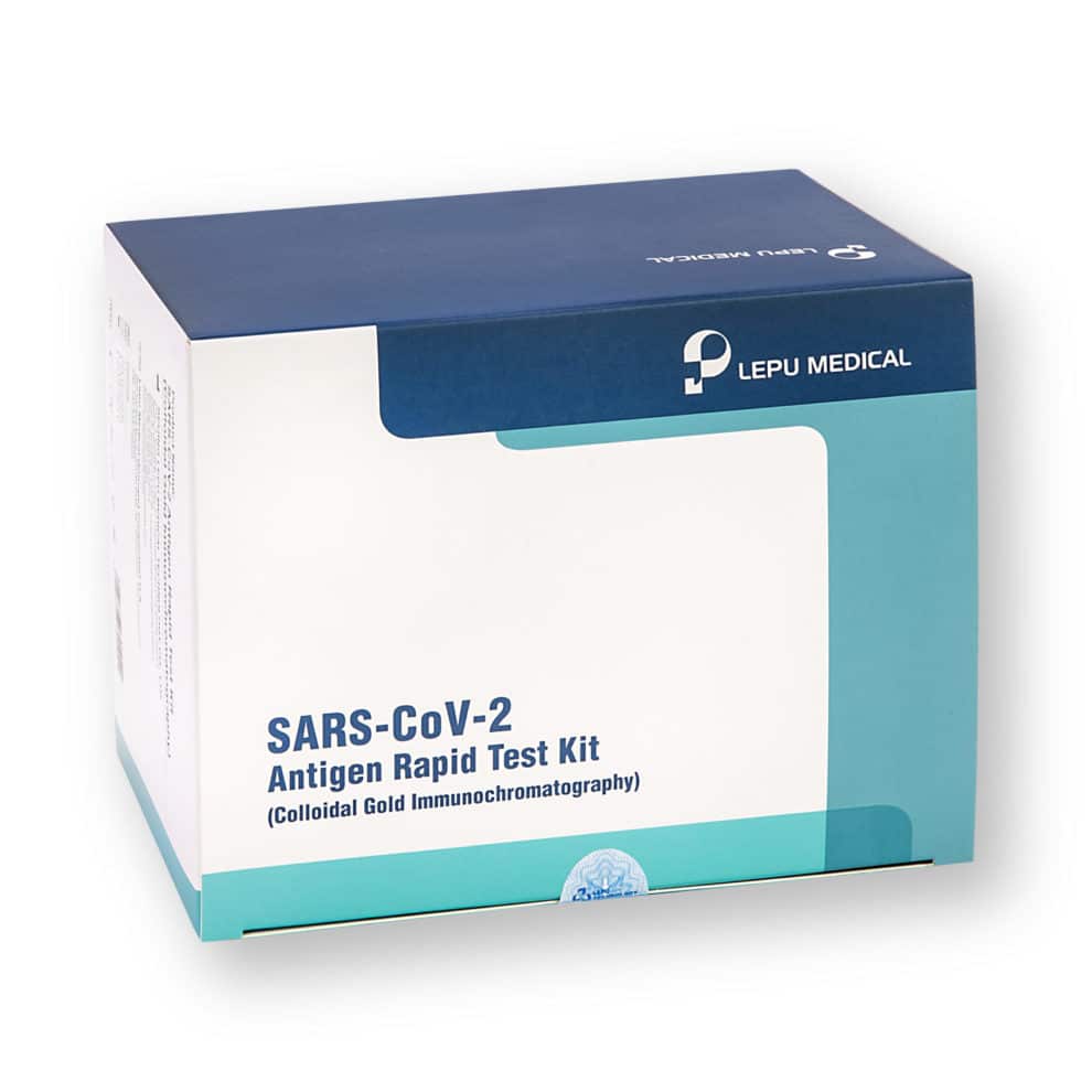 Lepu Medical SARS-CoV-2 Antigen-Schnelltest zur professionellen Anwendung nasal – 25er – Parahealth – Einzelteile