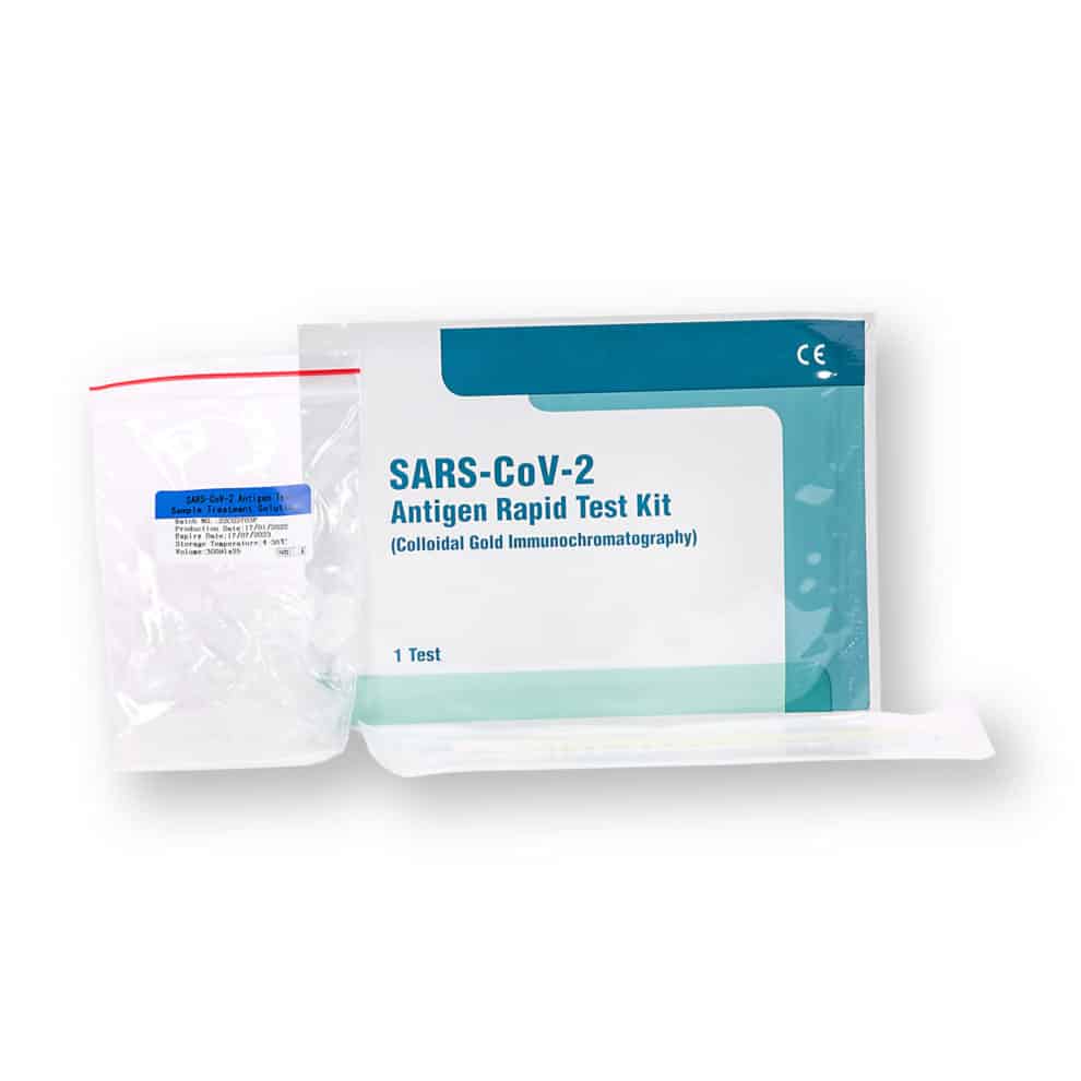 Lepu Medical SARS-CoV-2 Antigen-Schnelltest zur professionellen Anwendung nasal – 25er – Parahealth – Einzelteile3