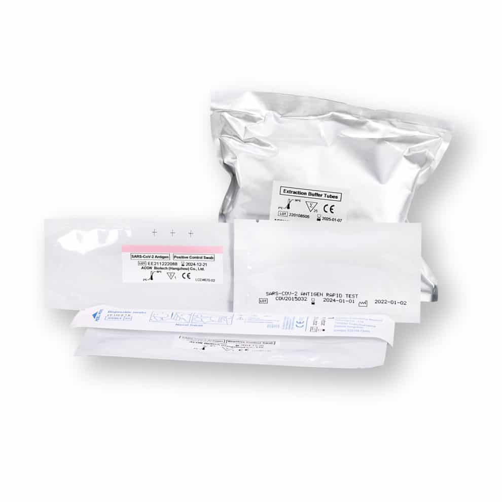 Acon® Flowflex™ SARS-CoV-2-Antigenschnelltest (Nasal) Profitest (L031-11815) - 25er - Parahealth - Einzelteile3
