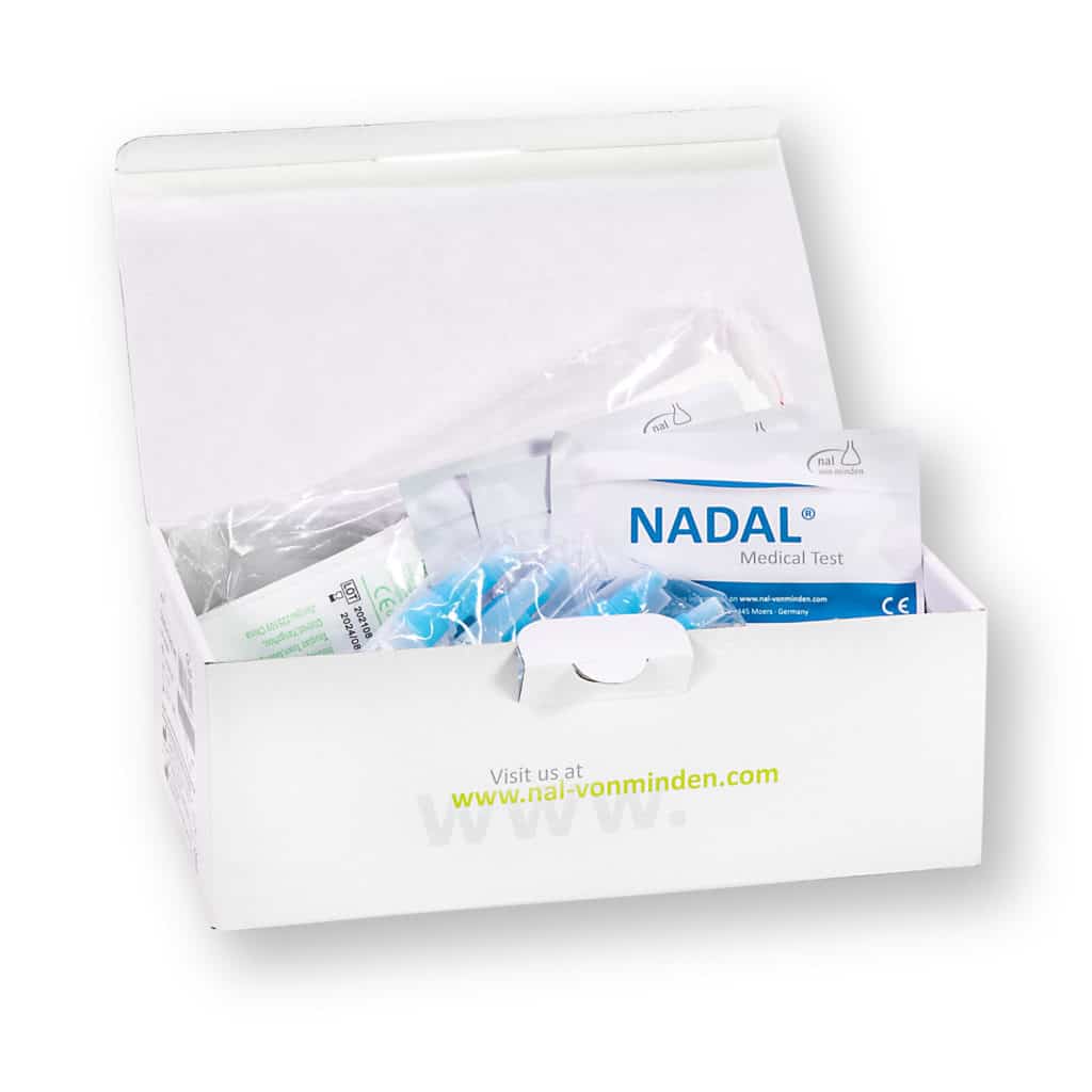 NADAL® COVID-19 Ag Test Profi Swab – 20er – Parahealth – Einzelteile2