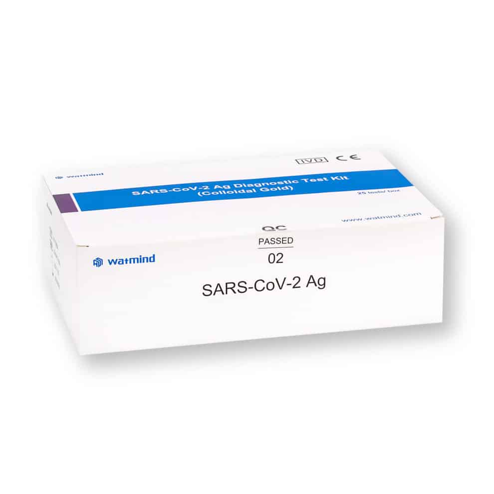 Watmind® SARS-CoV-2 Antigen Schnelltest Profitest (kolloidales Gold) Lollitest - 25er - Parahealth - Einzelteile