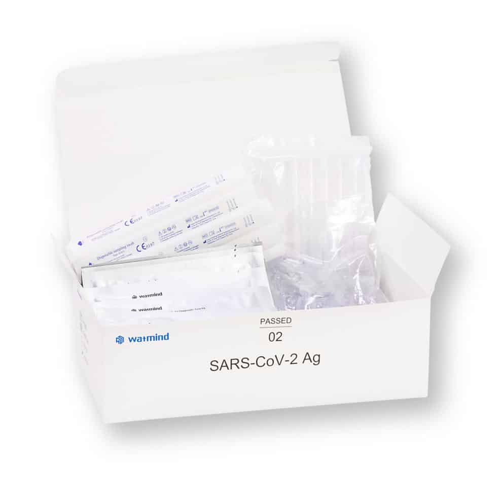 Watmind® SARS-CoV-2 Antigen Schnelltest Profitest (kolloidales Gold) Lollitest - 25er - Parahealth - Einzelteile2