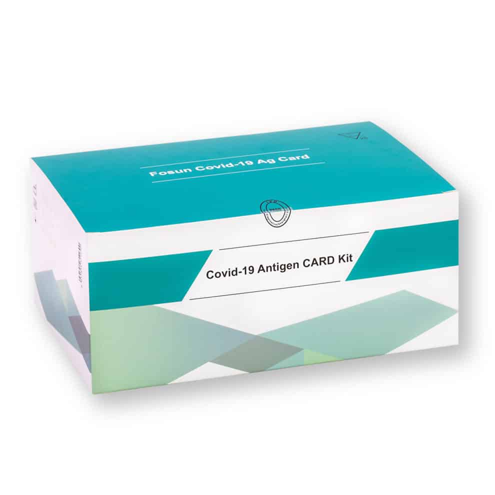 Fosun Covid-19 Ag Card Antigen Schnelltest Profitest 3in1 (Nasen / Rachen / Nasal) - 25er - Parahealth - Einzelteile