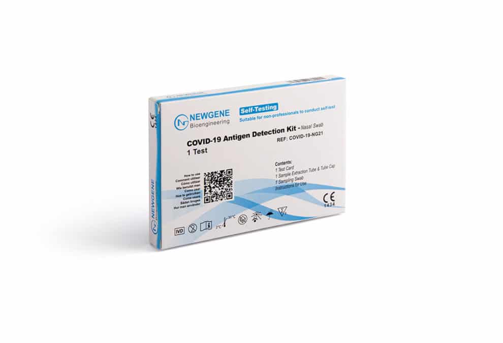 NEWGENE Covid-19 Antigen Detection Kit Laientest (Nasal) CE1434 Parahealth