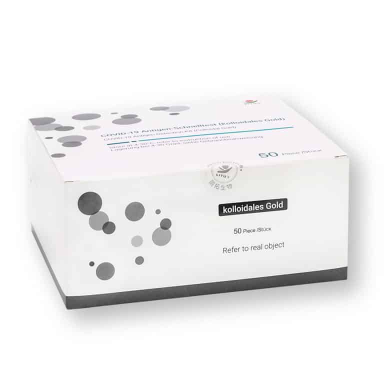 Lituo COVID-19 Antigen Detection Kit (Kolloidales Gold) Profi-Schnelltest 3in1 (Nasen / Rachen / Nasal) - 50er - Parahealth - Einzelteile