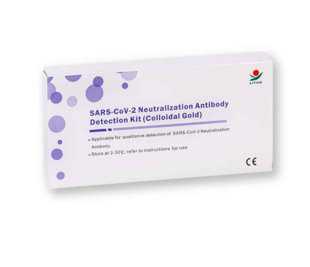 LITUO SARS-CoV-2 Neutralization Antibody Detection Kit (Colloidales Gold) neutralisierender Antikörpertest