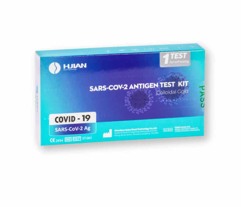 Huian SARS-CoV-2 Antigen Test Kit Laientest nasal CE2934