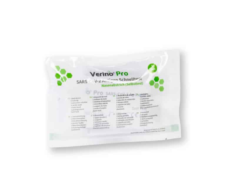 Verino® Pro SARS-CoV-2 Ag Rapid Test Antigen Schnelltest für Laien nasal CE1434