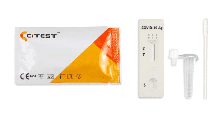 CITEST™ Covid-19 Antigen Rapid Test swab Laientest Nasal CE1434 1er Parahealth Einzelteile