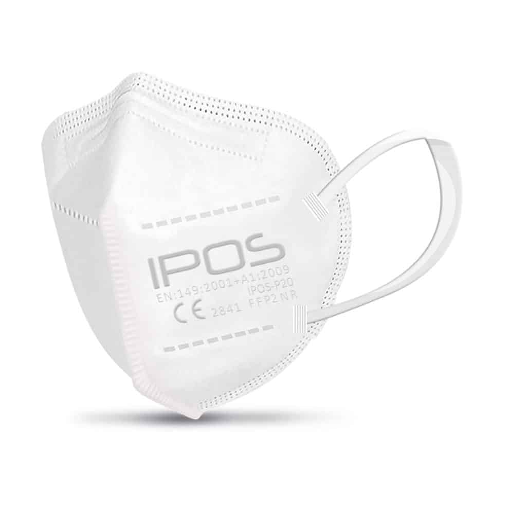 IPOS FFP2 Maske 5-lagig CE0598 weiß einzeln