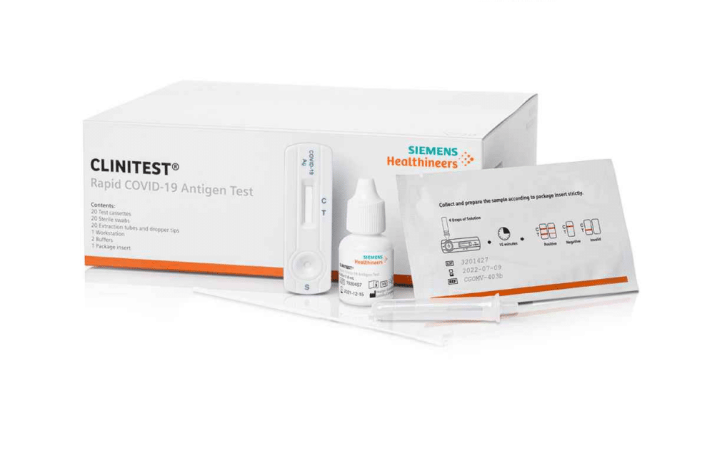 Siemens CLINITEST® Rapid COVID-19 Antigen Test Profitest 2in1 NasalNasopharyngeal 2