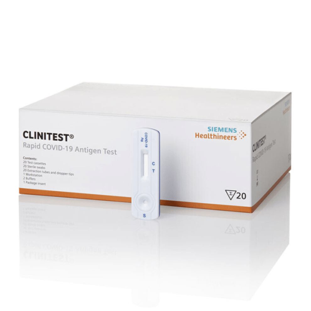 Siemens CLINITEST® Rapid COVID-19 Antigen Test Profitest 2in1 NasalNasopharyngeal