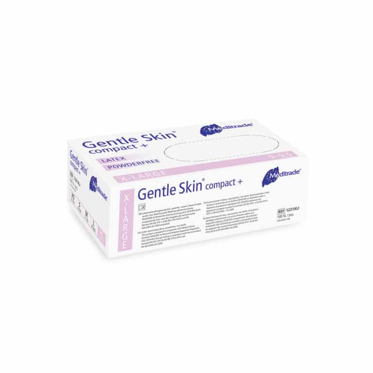 Meditrade® Gentle Skin® compact+ Untersuchungshandschuh aus Latex puderfrei latexfrei Parahealth XL